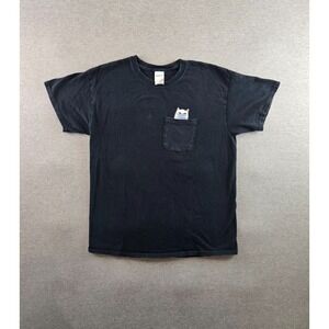 RIPNDIP T Shirt Mens Large Black Lord Nermal Pocket Short Sleeve Skateboarding